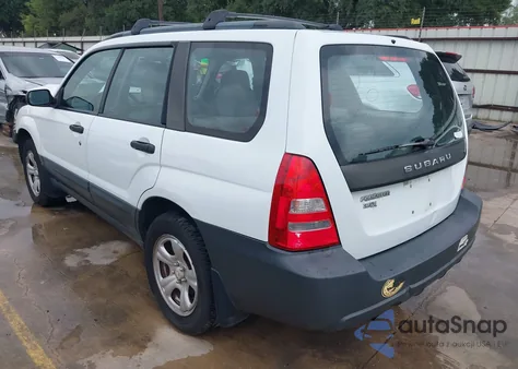 2003 Subaru Forester X из США, поврежденный, VIN JF1SG63683G728724